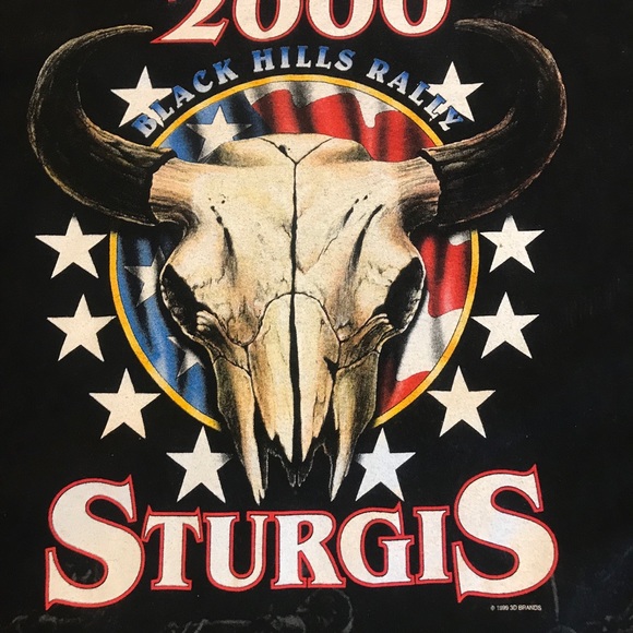 sturgis biker rally tee 1999-2000 - Picture 4 of 5